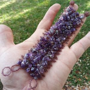 Amethyst bracelet